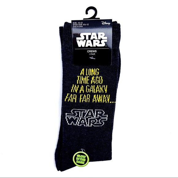 Disney Star Wars Crew Sicks Glow in the Dark Mens Womens Fun Novelty Gift - Picture 1 of 6